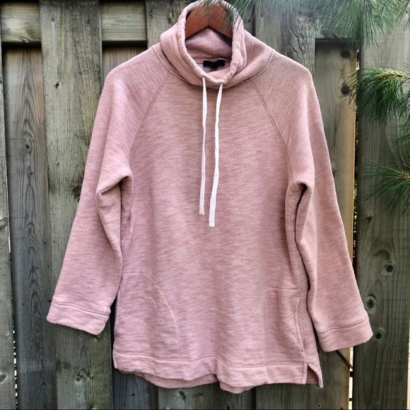 J. Crew Tops - J Crew Funnel Neck Tunic / sweatshirt